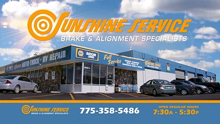 Sparks And Reno Auto Repair Sunshine Service Brake Alignment